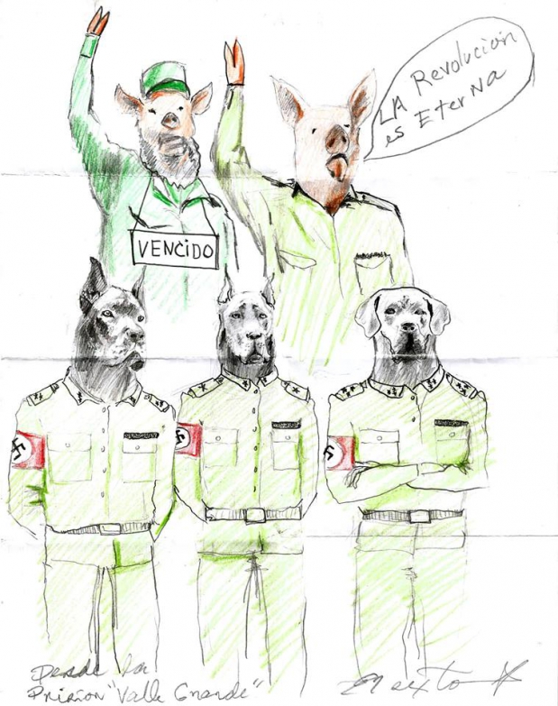 Political Prisoner Danilo “El Sexto” Maldonado’s Drawings from Cuban Prison