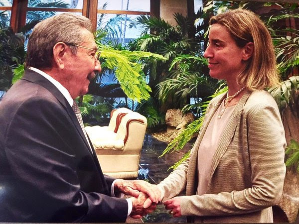 Mogherini: el totalitarismo es malo para Europa, no para Cuba