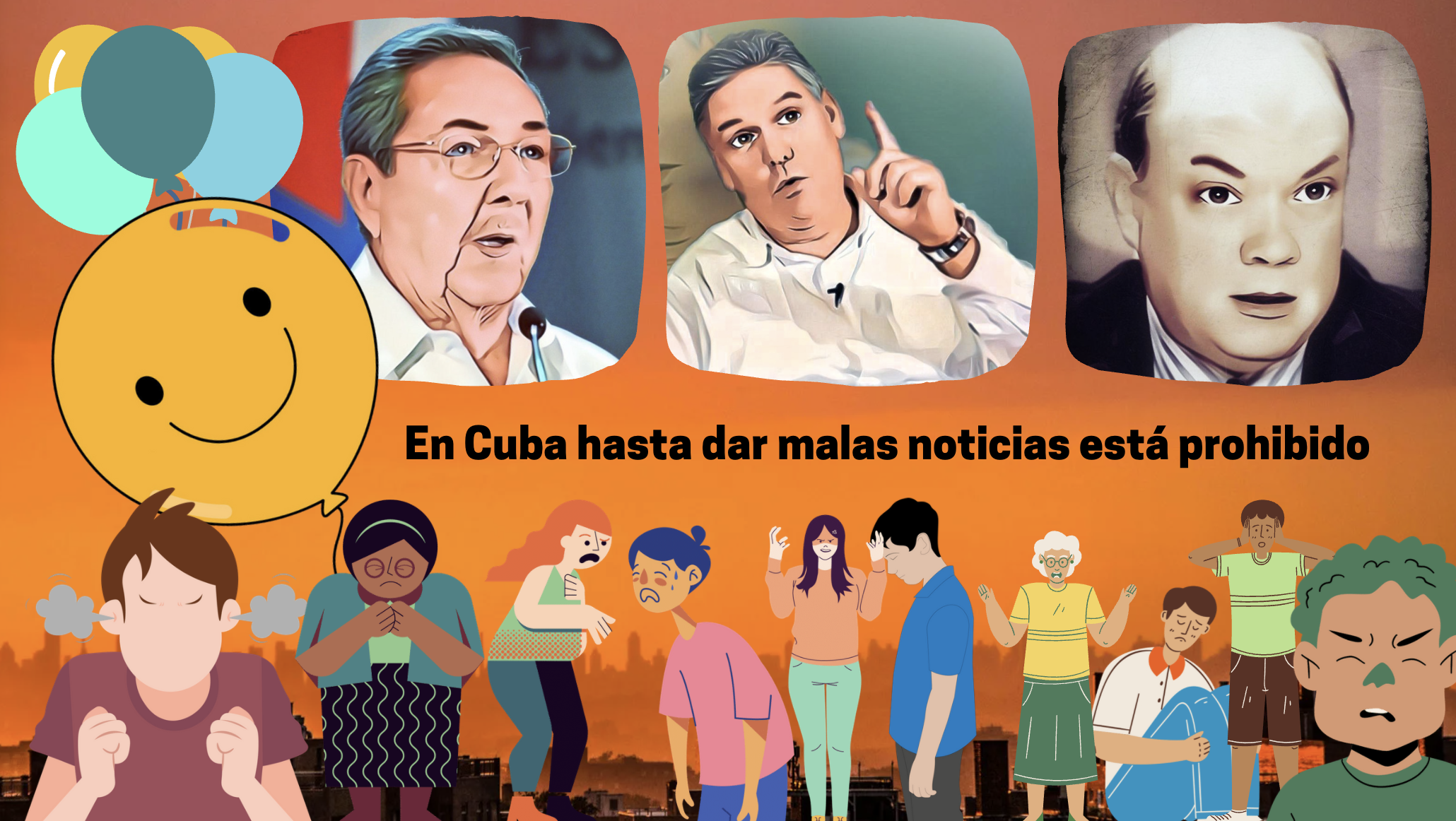 En Cuba hasta dar malas noticias está prohibido