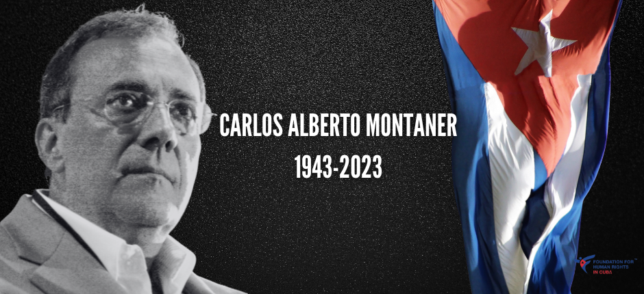 Statement on the death of Carlos Alberto Montaner